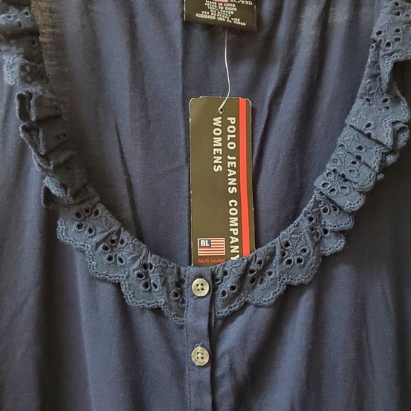 POLO JEANS GYPSY BLOUSE - Picture 4 of 6